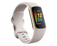 FITBIT by Google Charge 5,Lunar White/Soft Gold Stainless Steel - 678206 - zdjęcie 1